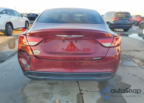 2015 Chrysler 200 Lx z USA, uszkodzony, nr VIN 1C3CCCFBXFN550854
